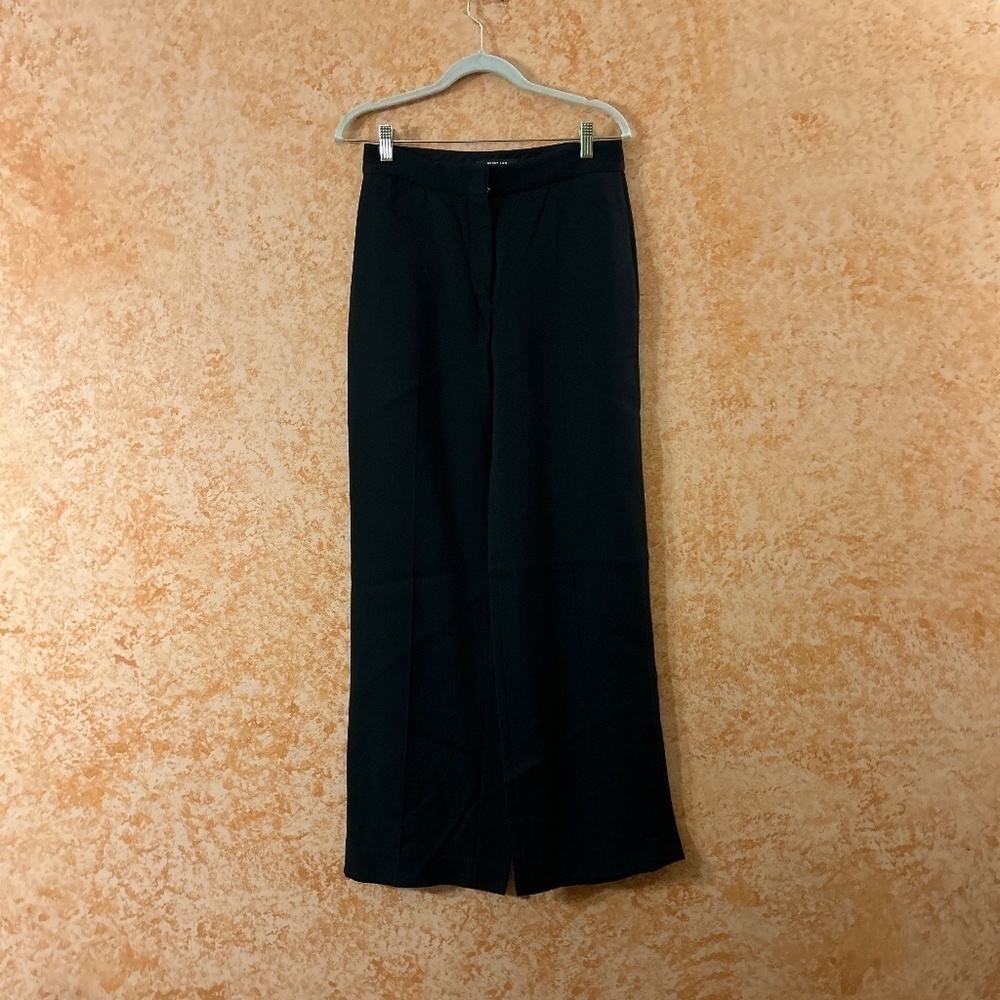 DEREK LAM Black Wide Leg Pants size 6